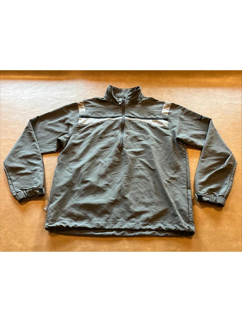 Nike Golf Half Zip Pullover Jacket (Adult Small) Gray